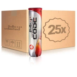 Code Red 25x 4 Ball Tube