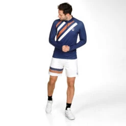 Retro Stripe Block Smash Shorts Men -Tennis Zone Shop 00262000 0 3