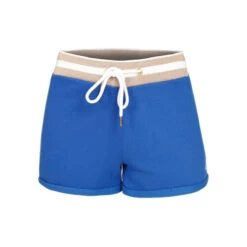 Retro Stripe Shorts Women