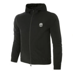 Hydrogen Tech Skull Zip Hoodie Men