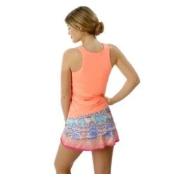 Long Medallion Scalopp Skirt Special Edition Women -Tennis Zone Shop 00891000 11