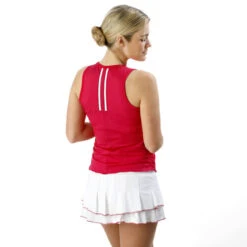 Pindot V-Neck Tank Top Special Edition Women -Tennis Zone Shop 00905000 11