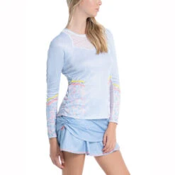 Chambray Blossom Long Sleeve Women -Tennis Zone Shop 01353000 15