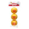 Wilson Starter Foam Balls (Stage 3) 3 Pack -Tennis Zone Shop 0152400000 000