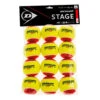 Dunlop Mini Tennis Stage 3 Red 12 Pack -Tennis Zone Shop 0163400000 000