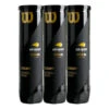 Wilson US Open 3x Ball 4 Tube -Tennis Zone Shop 0166900000 000