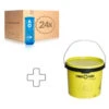 Dunlop Australian Open 24x 3 Ball Tube Plus Ball Bucket -Tennis Zone Shop 0170100000 000