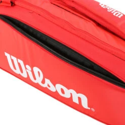 Wilson Super Tour Racket Bag 9 Pack -Tennis Zone Shop 0220600000 11