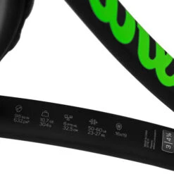 Wilson Blade 98 16x19 Countervail Black Tour Racket (Special Edition) -Tennis Zone Shop 03224000 11