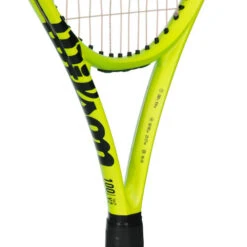 Wilson Clash 100L V2.0 Bright Neon Yellow Tour Racket -Tennis Zone Shop 04004000 10