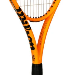 Wilson Burn 100 V5 Bright Neon Orange Tour Racket -Tennis Zone Shop 04007000 10