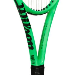 Wilson Blade 100L V8 Bright Neon Green Tour Racket -Tennis Zone Shop 04008000 10