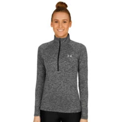 Under Armour Tech Twist 1/2 Zip Long Sleeve Women -Tennis Zone Shop 05752000 16