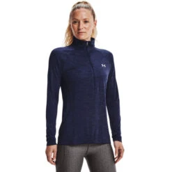 Under Armour Tech Half-Zip Warm Up Twist Long Sleeve Women -Tennis Zone Shop 08472000 13
