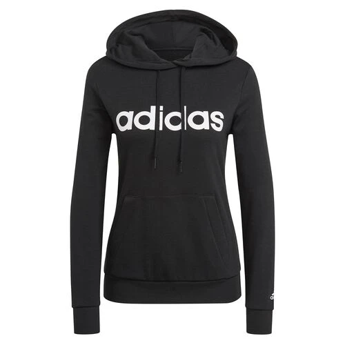 ADIDAS Linear French Terry Hoody Women 3 ADIDAS Linear French Terry Hoody Women