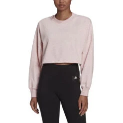 ADIDAS Studio Lounge Summer Crew Sweatshirt Women 8 ADIDAS Studio Lounge Summer Crew Sweatshirt Women -Tennis Zone Shop 17087000 13