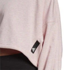 ADIDAS Studio Lounge Summer Crew Sweatshirt Women 11 ADIDAS Studio Lounge Summer Crew Sweatshirt Women -Tennis Zone Shop 17087000 17