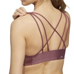 ADIDAS Velcro Studio Mid Stripes Sports Bras Women -Tennis Zone Shop 17099000 19