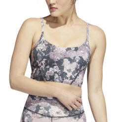 ADIDAS Yoga Light-Support Long Line All Over Print Sports Bras Women -Tennis Zone Shop 17102000 13