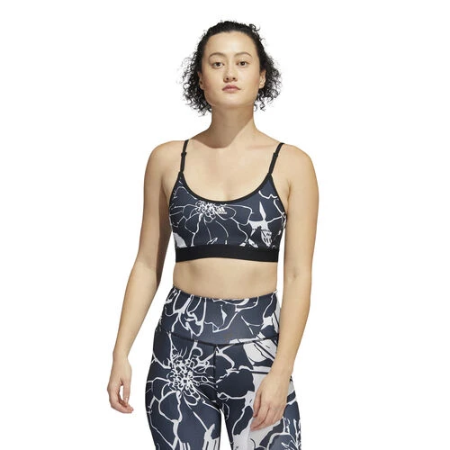 ADIDAS Training Flower Light-Support Sports Bras Women 5 ADIDAS Training Flower Light-Support Sports Bras Women - Image 3