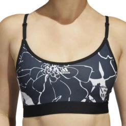 ADIDAS Training Flower Light-Support Sports Bras Women 14 ADIDAS Training Flower Light-Support Sports Bras Women -Tennis Zone Shop 17107000 18