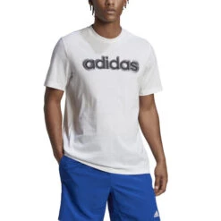 ADIDAS Workout Linear T-Shirt Men -Tennis Zone Shop 17521000 15