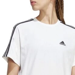 ADIDAS Essentials 3-Stripes Single Jersey Crop T-Shirt Women 11 ADIDAS Essentials 3-Stripes Single Jersey Crop T-Shirt Women -Tennis Zone Shop 17754000 16