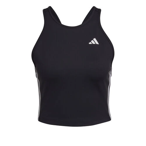 ADIDAS AEROREADY Made For Training 3-Stripes Crop Tank Top Women 2 ADIDAS AEROREADY Made For Training 3-Stripes Crop Tank Top Women