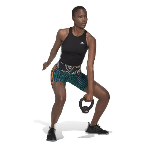 ADIDAS AEROREADY Made For Training 3-Stripes Crop Tank Top Women 5 ADIDAS AEROREADY Made For Training 3-Stripes Crop Tank Top Women - Image 4