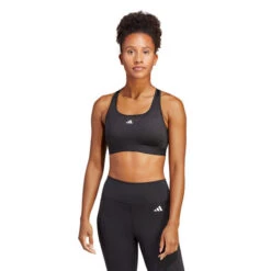 ADIDAS Training PowerReact Training Medium-Support Bra Sports Bras Women -Tennis Zone Shop 17854000 16