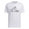 ADIDAS Power Logo Foil T-Shirt Men -Tennis Zone Shop 17870000 000