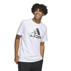 ADIDAS Power Logo Foil T-Shirt Men -Tennis Zone Shop 17870000 13