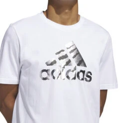 ADIDAS Power Logo Foil T-Shirt Men -Tennis Zone Shop 17870000 16