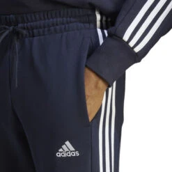 ADIDAS Essentials French Terry Tapered Cuff 3-Stripes Training Pants Men -Tennis Zone Shop 17902000 16