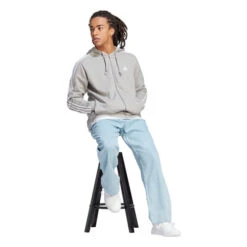 ADIDAS Essentials French Terry 3-Stripes Full-Zip Hoodie Men -Tennis Zone Shop 17907000 15