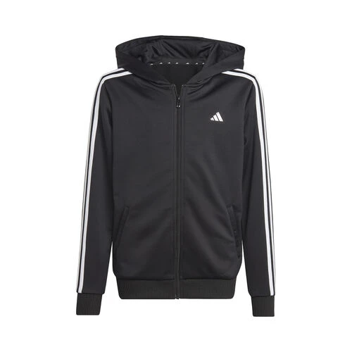 ADIDAS Essentials Train AEROREADY 3-Stripes Regular-Fit Full-Zip Hoodie Boys 3 ADIDAS Essentials Train AEROREADY 3-Stripes Regular-Fit Full-Zip Hoodie Boys