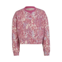 ADIDAS Future Icons Allover Print Sweatshirt Girls