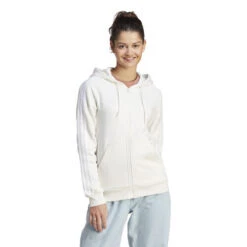 ADIDAS Linear Zip Hoodie Women -Tennis Zone Shop 18384000 13