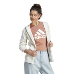 ADIDAS Linear Zip Hoodie Women -Tennis Zone Shop 18384000 16
