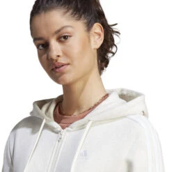 ADIDAS Linear Zip Hoodie Women -Tennis Zone Shop 18384000 17