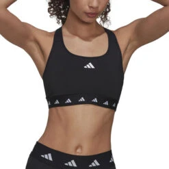 ADIDAS Power Medium-Support Tech-Fit Sports Bras Women -Tennis Zone Shop 18505000 17