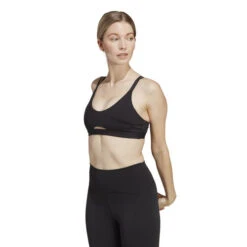 ADIDAS YO Long Studio Low-Support Sports Bras Women -Tennis Zone Shop 18507000 13