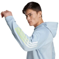 ADIDAS Training Icons 3 Stripes Zip Hoodie Men -Tennis Zone Shop 18536000 17