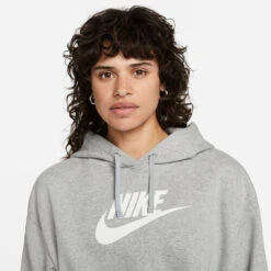 Nike Sportswear Club GX Crop Hoody Women -Tennis Zone Shop 55480000 13