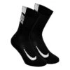 Nike Multiplier Crew Sports Socks 2 Pack 1 Nike Multiplier Crew Sports Socks 2 Pack -Tennis Zone Shop 56446000 000