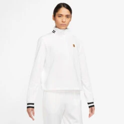 Nike Dri-Fit Court Heritage 1/4 Zip Sweatshirt Women -Tennis Zone Shop 57383000 13